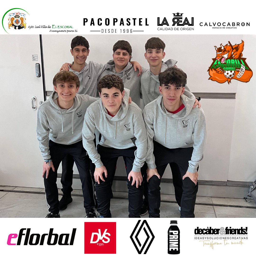 Contaremos con una amplia representación, como en la selección femenina, con hasta 6 jugadores de #FloorballEscorial.

Lucas González 
Hugo Priego
Gonzalo Fernández 
Hugo Perales 
Diego Herranz
Daniel Bernabé