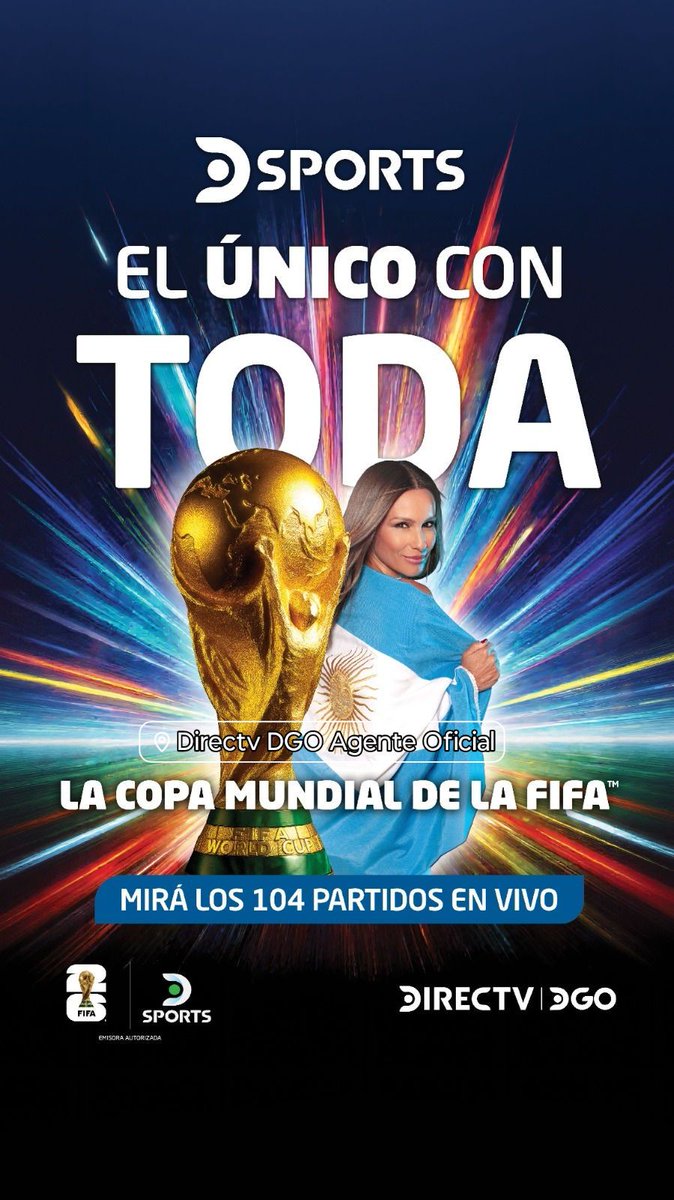 DirectvSP's tweet photo. 📷Al Mundial 2026📷, la ves Toda por @DSports  📷📷 Descubre en nuestra Oficina de Sáenz Peña las Promociones exclusivas que tenemos.
📷 Rivadavia 1521
📷4428208
📷3644688889 https://t.co/aAnWwOwC54