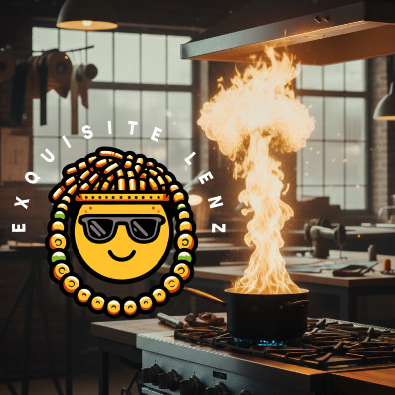 ExquisiteLenz's tweet photo. We’ve been cooking up some fire merch lately! Stay tuned or visit our website in bio for early access. https://t.co/bPR2zeDYlR
