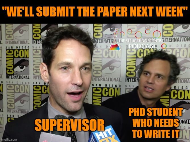 TheStrugglingS4's tweet photo. "WHAAAT????" 
- every PhD student at some point https://t.co/JUAGRomLsa