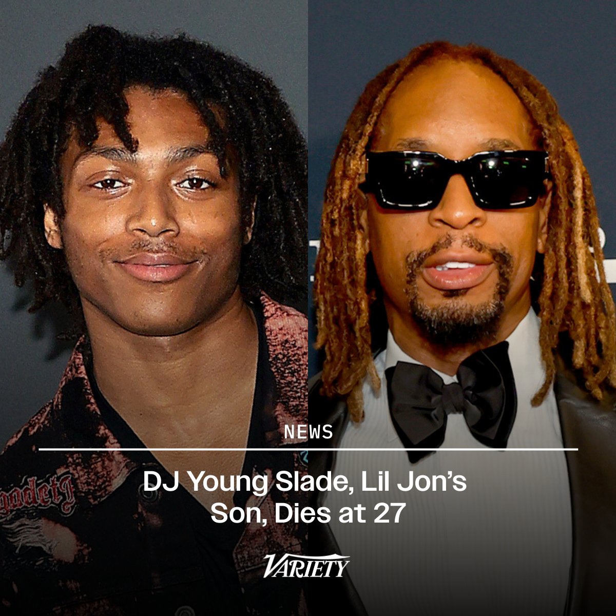 DJ Young Slade, the son of rapper Lil Jon, has died at 27 years old.

He was reported missing Tuesday after he was last seen “running out of his home” in Milton, GA. Police said his body was found Friday in a pond near the residence.

“I am extremely heartbroken for the tragic