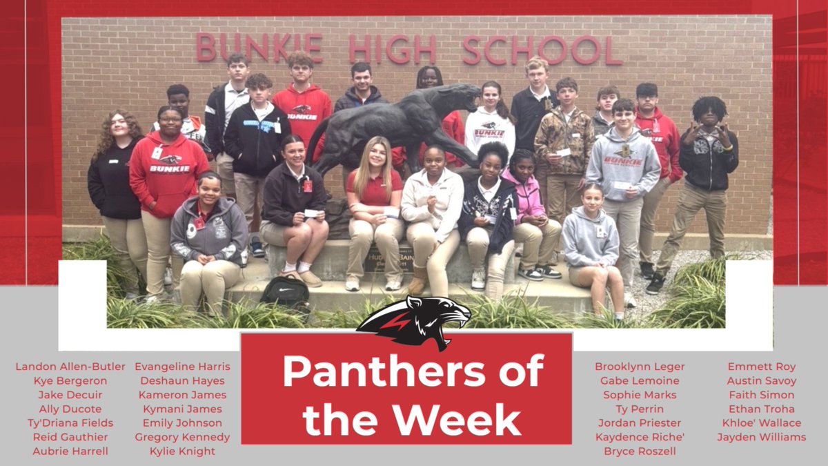 Bunkie High School tweet media