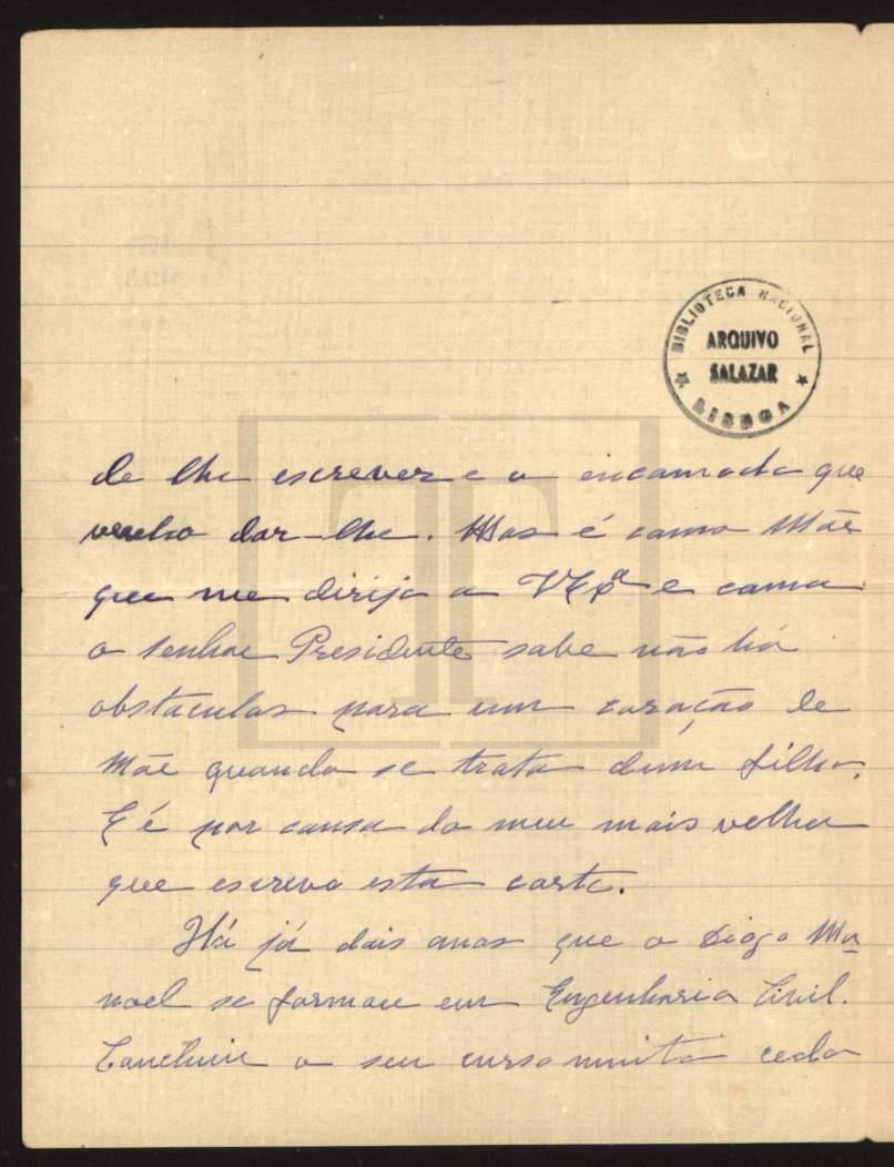 BaptistaFarto's tweet photo. Diogo Pacheco de Amorim, figura grada do Chega, tem pergaminhos familiares interessantes. Por exemplo, em 1942, a sua avó, Blandina Pacheco de Amorim, enviou uma carta a Salazar a solicitar um emprego para o seu filho mais velho, Diogo Manuel, pai do nosso Pacheco. https://t.co/xGlr0D19jA