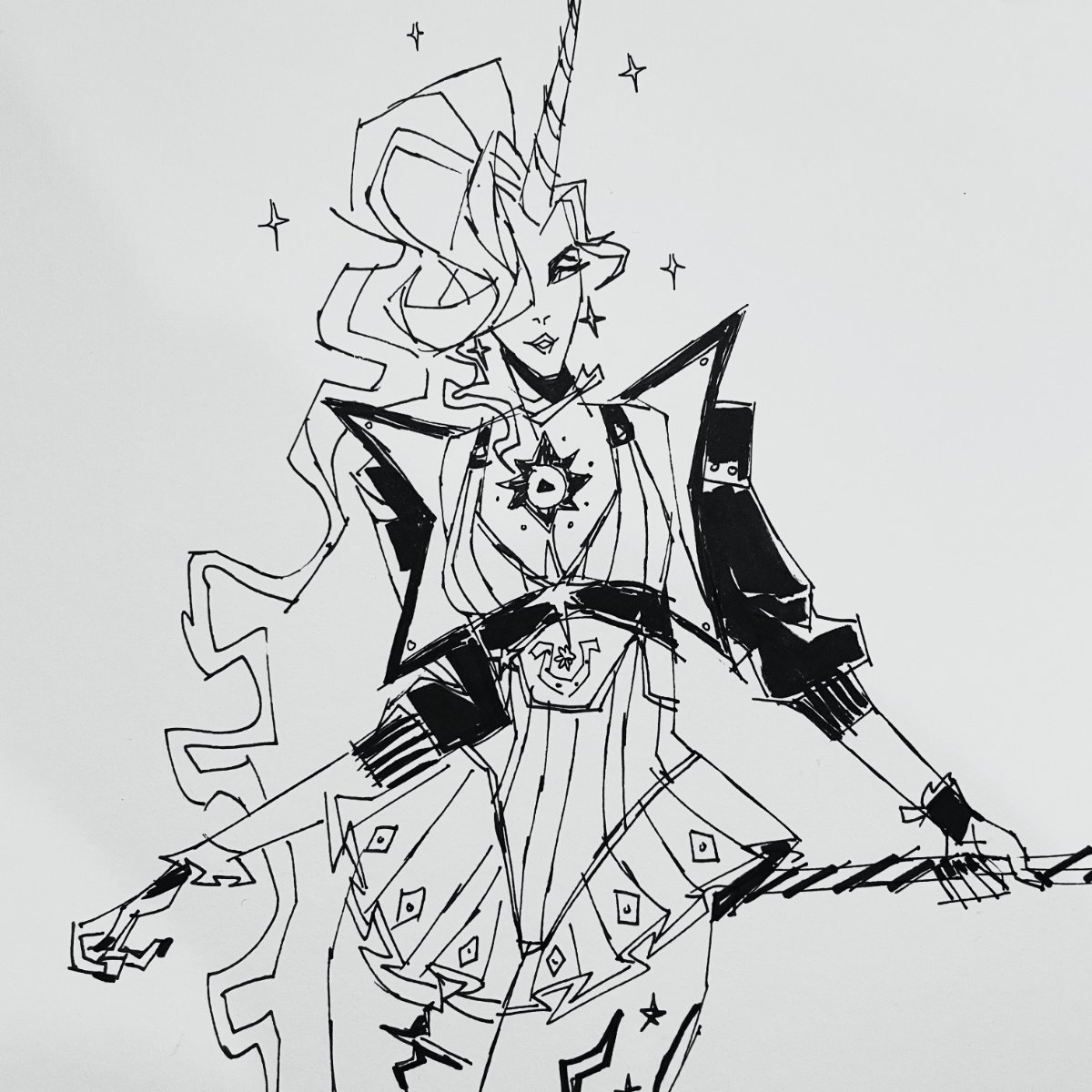 francedraws's tweet photo. celeste doodle. pls vote for her!! #deadlock #VOTECELESTE https://t.co/IgIVcqqb9v