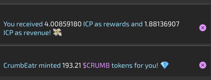A little payout from <a href="/CrumbEatr/">CrumbEatr</a> #Grateful 

bpqth-gaaaa-aaaaj-qntfq-cai.icp0.io/journal/TrapDe…

bpqth-gaaaa-aaaaj-qntfq-cai.icp0.io/journal/TrapDe…