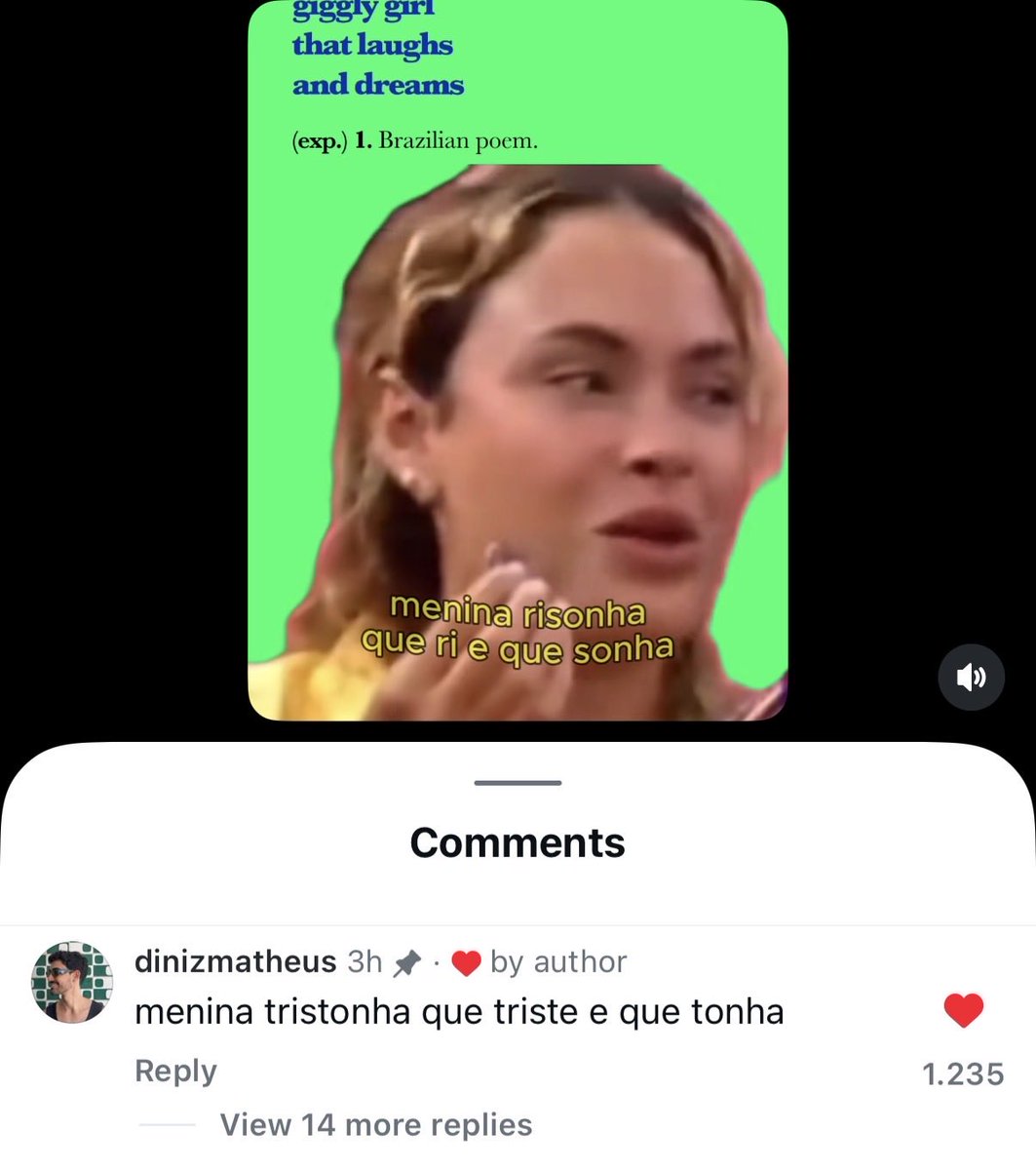 menina tristonha que triste e que tonha