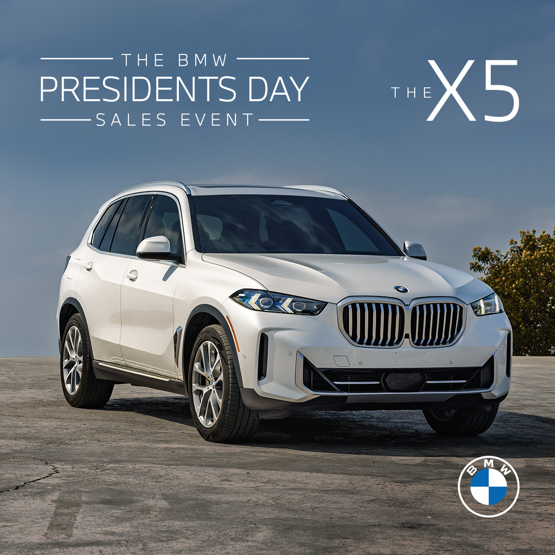 Strength meets sophistication in the 2026 BMW X5.

Get behind the wheel during the Presidents' Day Sales Event: bit.ly/3fbSexC

Offers expire 3/2/2026. #BMWX5 #CrevierBMW #Bimmer #OrangeCounty