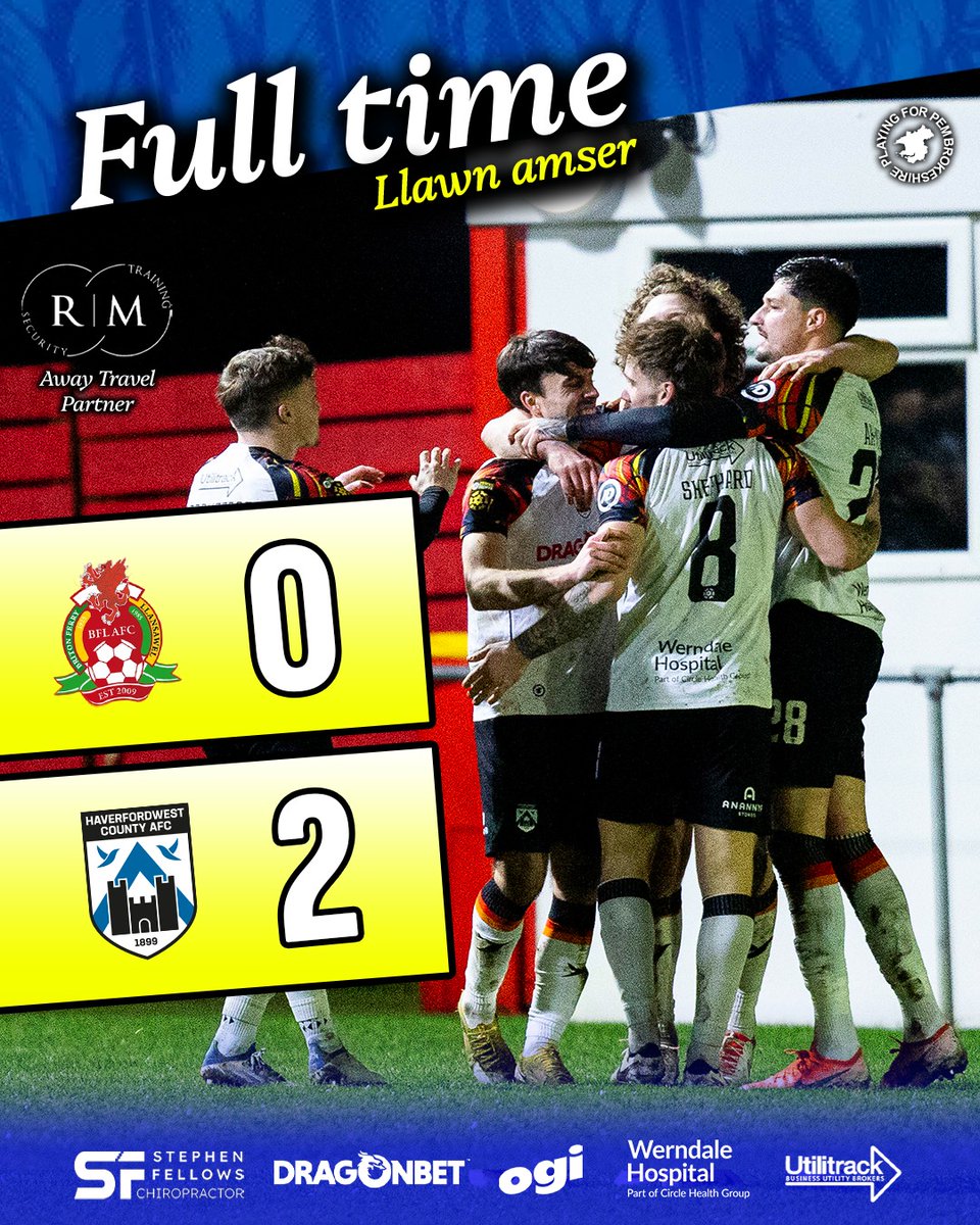 Haverfordwest County AFC 🏴󠁧󠁢󠁷󠁬󠁳󠁿 tweet media
