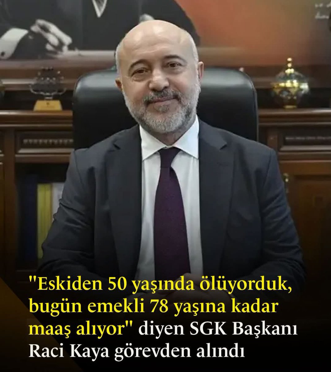 SGK'nın mali dengesindeki bozulmayı erken emeklilik ve uzayan yaşamasına bağlayarak "Eskiden 50 yaşında ölüyorduk, bugün emekli 78 yaşına kadar maaş alıyor" diyen SGK Başkanı Raci Kaya görevden alındı.
#racikaya #sgk #malidenge #sgkuzmanıhüseyingüç #görevdegişikligi