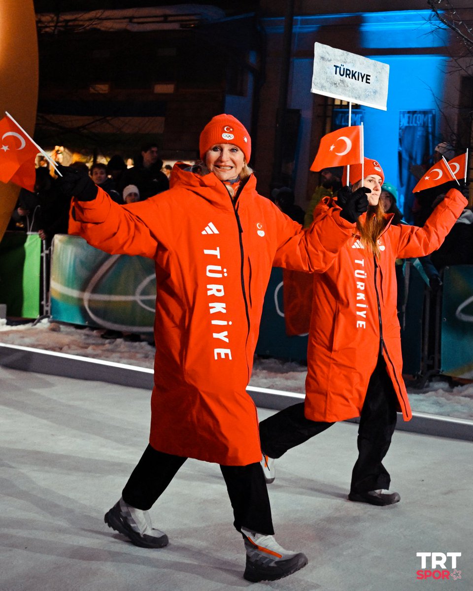 trtsporyildiz's tweet photo. 🇹🇷Team Türkiye, 2026 Kış Olimpiyat Oyunları'nda! 😍

📍 Milano Cortina https://t.co/t4rNWBTOXa