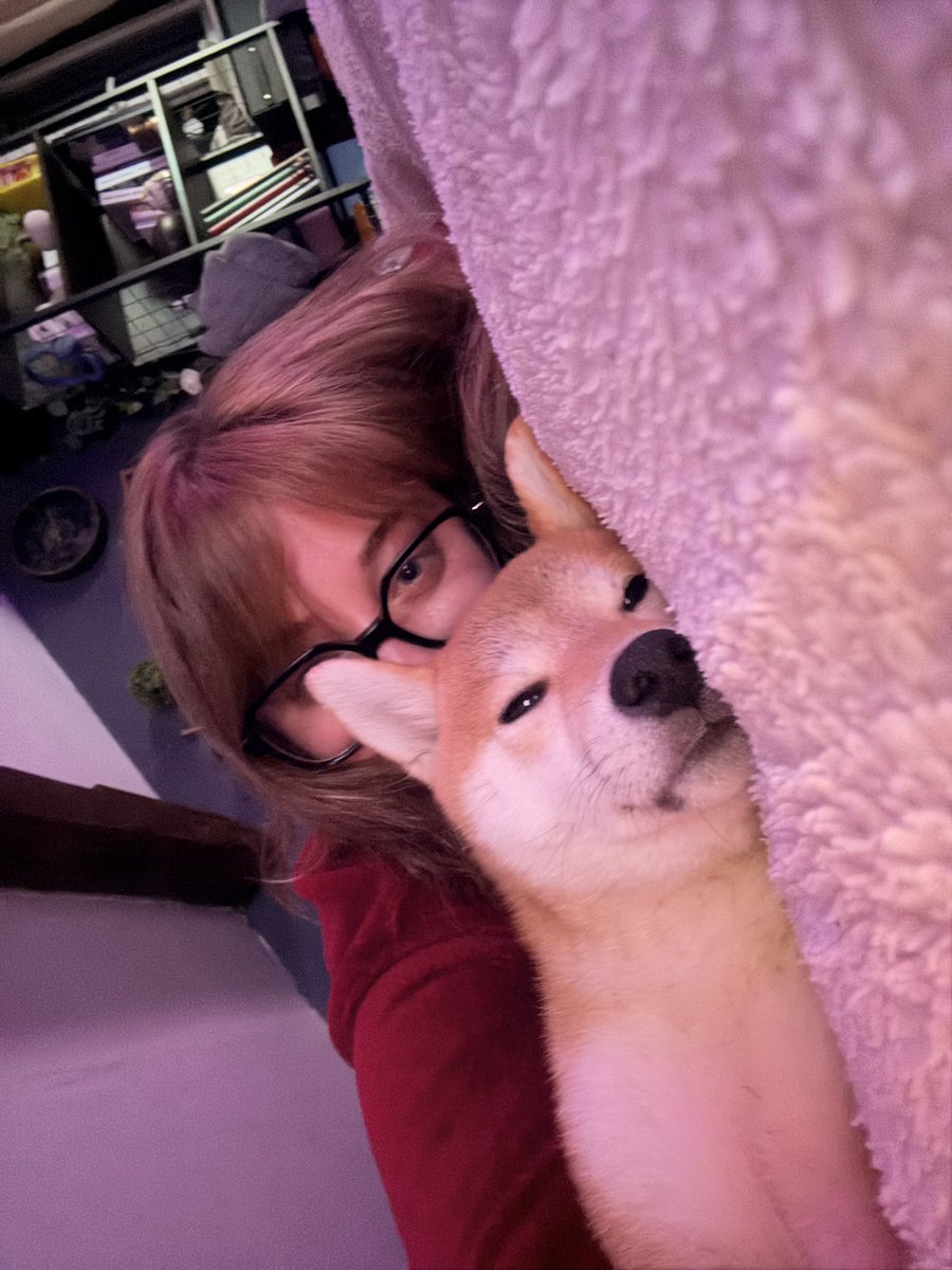 _enylem's tweet image. Selfi de/avec mon renard préféré, 🤎📸