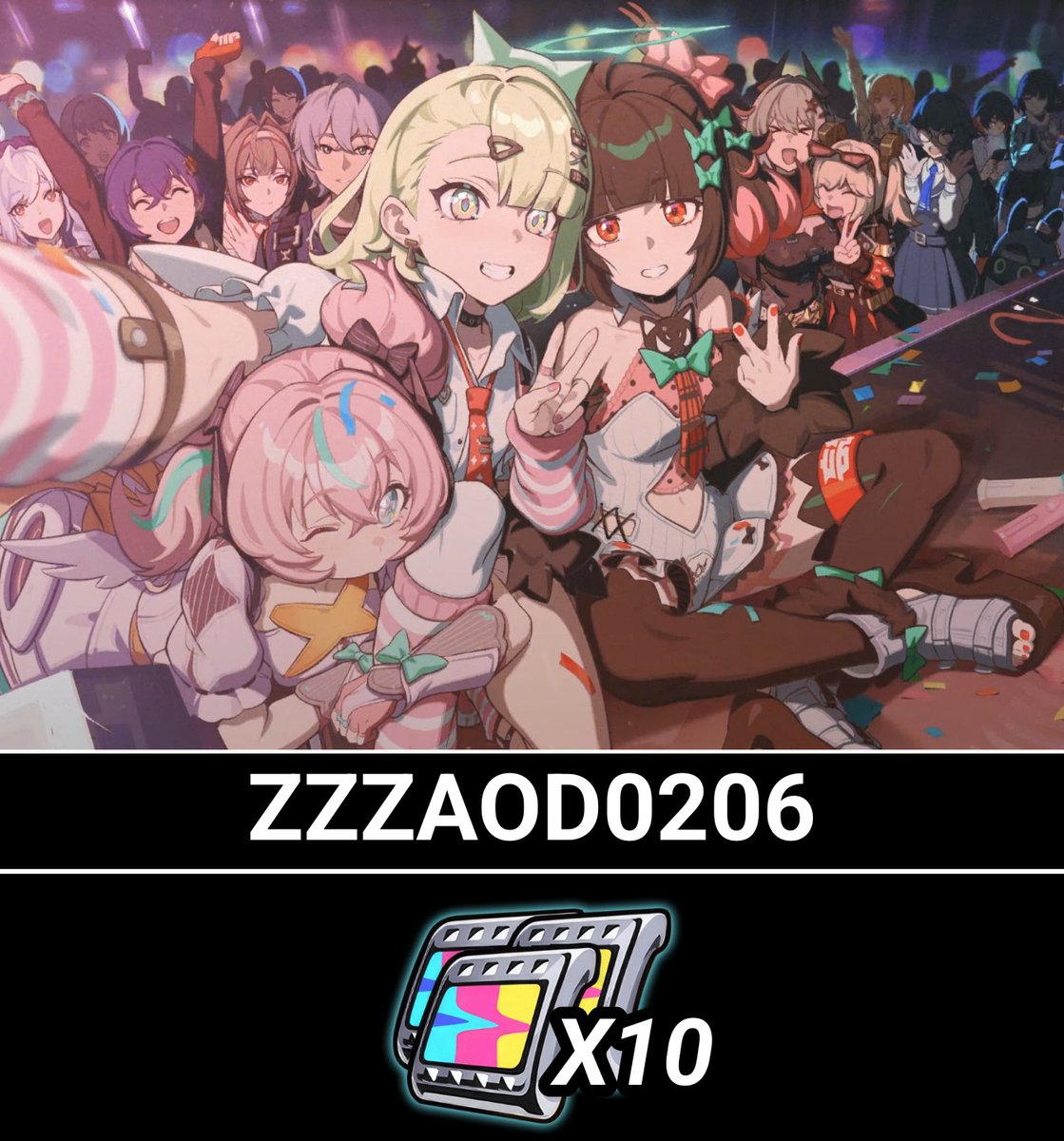 NEW CODE OF 10 POLYCHROMES ZZZAOD0206 #ZenlessZoneZero #ゼンゼロ #ZZZ