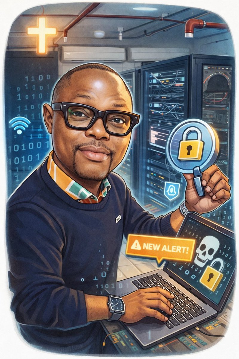 Create a caricature of me and my job based on everything you know about me.

Result: