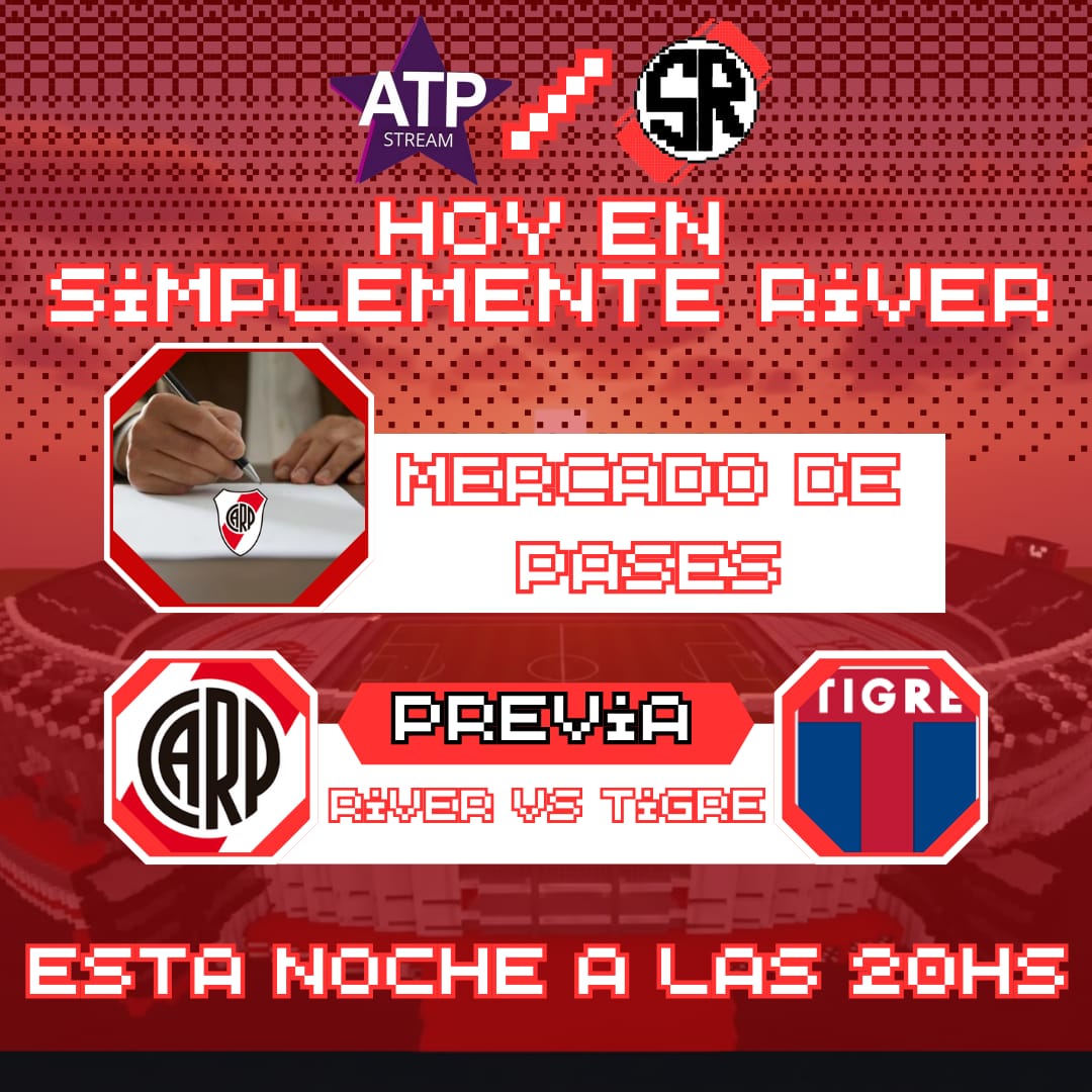 SimplementeRP's tweet image. Hoy terminamos la semana, con toda la previa al encuentro contra Tigre, el Mercado de Pases y mucho más
youtube.com/@atp-stream?si…