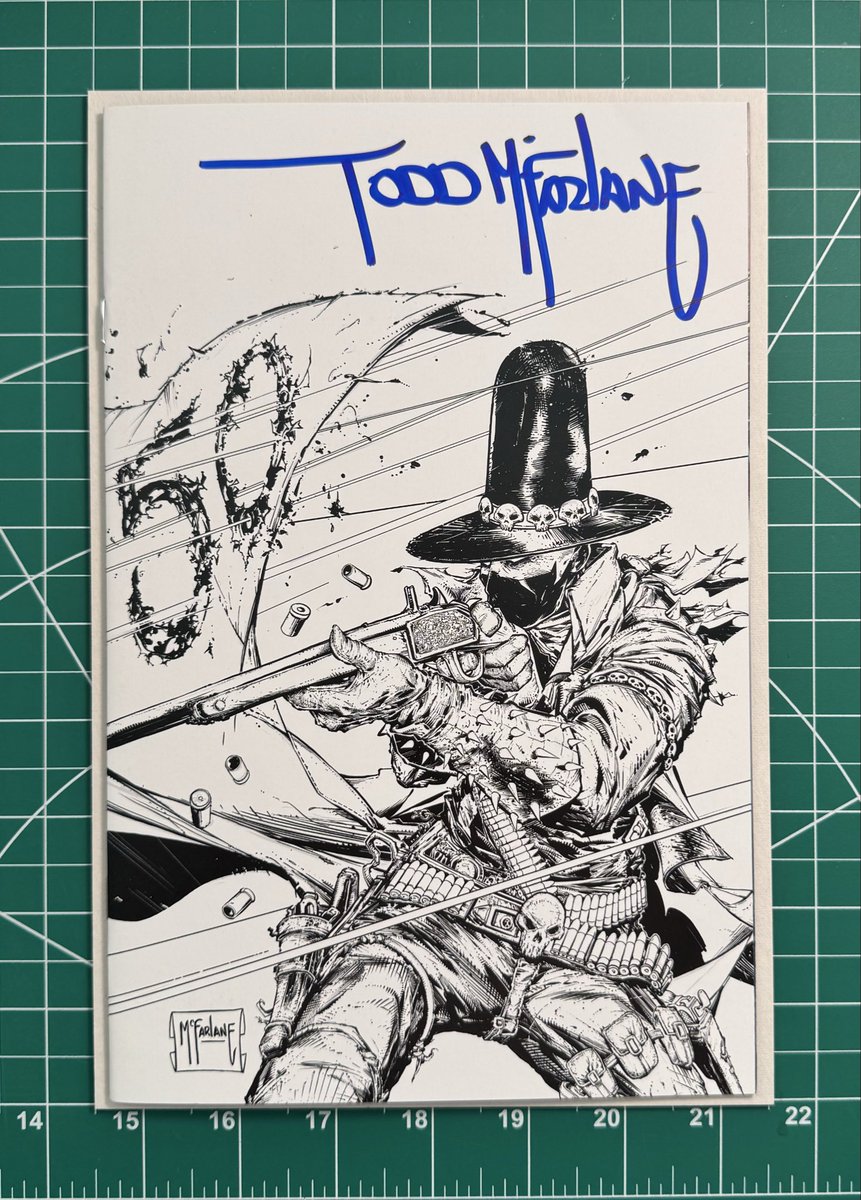 What a day to be a Gunslinger collector… 

Gunslinger 50 OA by <a href="/StephenSegovia/">Stephen Segovia</a> 
Gunslinger 50 1:250 &amp; 1:1000 by <a href="/Todd_McFarlane/">Todd McFarlane</a> 

#Spawn ⛓️🤘🔥