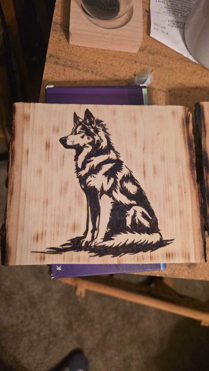 TonySeiler1's tweet image. Recent pieces!! #woodburn #pyrography