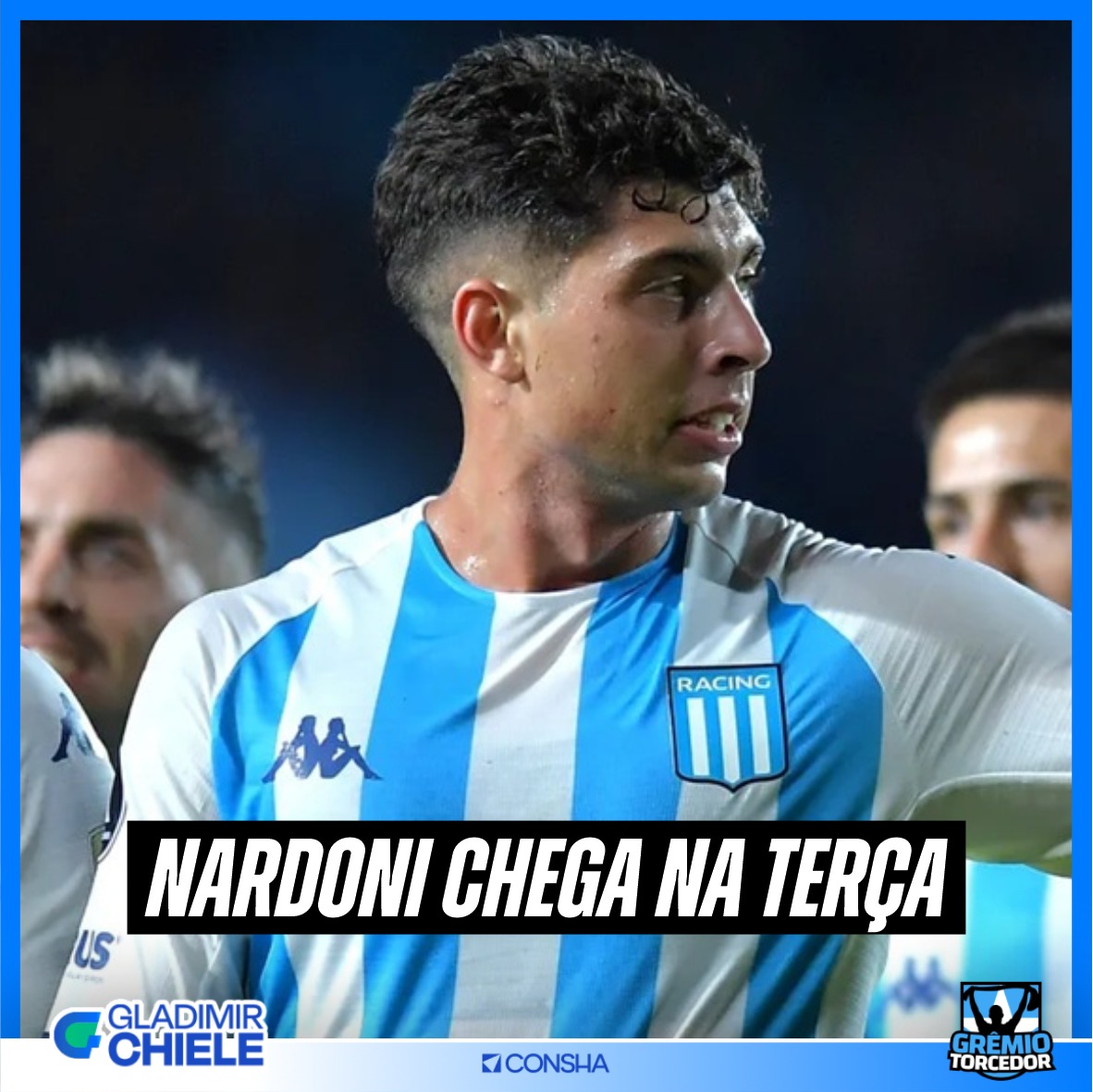 MGT2026's tweet image. JEAN NARDONI CHEGA NA TERÇA 
Foi resolvido o último impasse da negociação com o Racing e com isto o meio-campista Juan Ignacio Nardoni, já com as passagens em mão, deverá viajar para Porto Alegre na terça-feira (10).