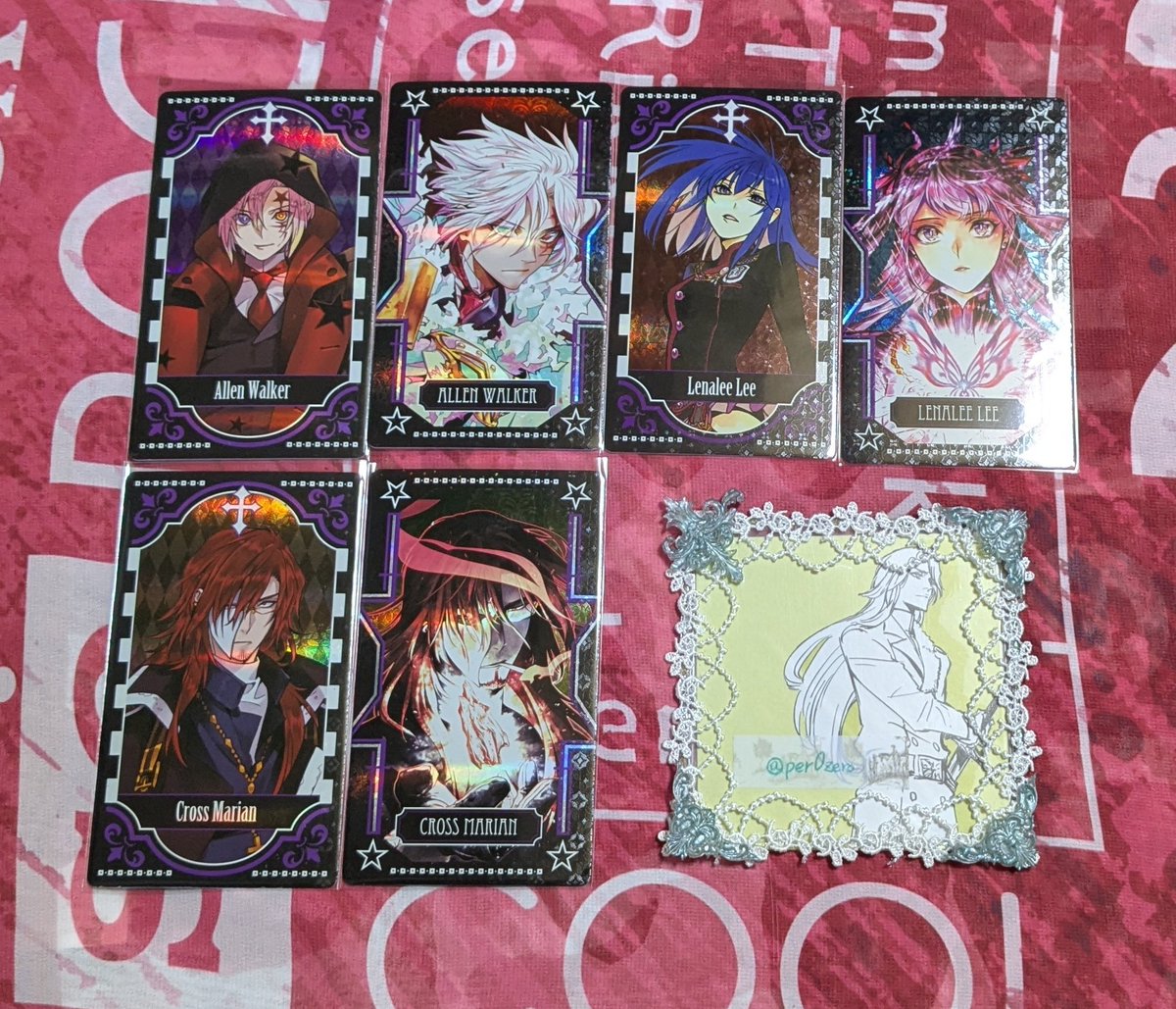 譲渡 D.Gray-man オーロラアルカナコレクション 譲∶アレン、リナリー