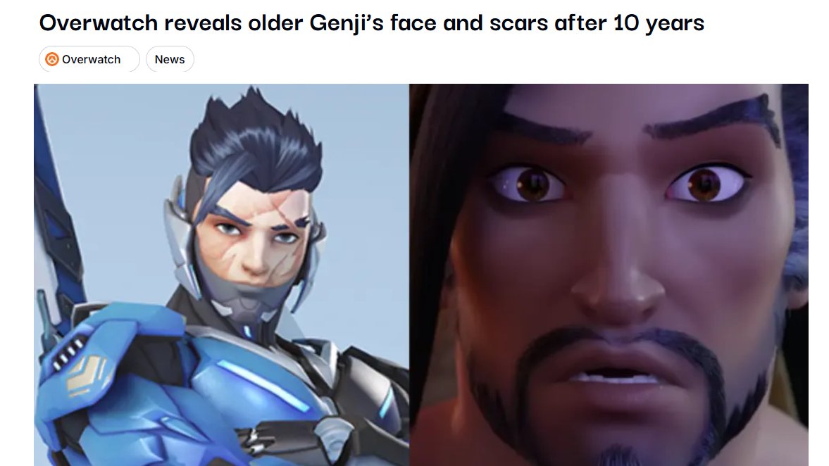 got to work on a fun piece featuring genji overwatch today