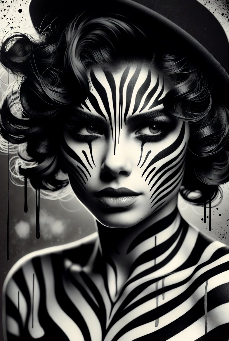L4STD4ZE's tweet photo. ✨️ CREATIVE CHALLENGE ✨️

Theme: STRIPES

Pattern the world anew! 💈🌌

Show your epic visions where #stripes dominate.  Bold markings slicing through shadows, warped barcode illusions bending urban chaos, or fierce fusions dripping into surreal skins, or hypnotic bands swirling into cosmic contrasts or shadow-veiled mysteries.

Quote this with your masterpiece or post it below ⬇️

Best pick earns a spotlight repost in 48hrs!

Time to stripe up the feed.

❤️ LIKE • 🔁 RT • 🔖 BOOKMARK
#AIArtChallenge #AIArtCommunity #AIArt