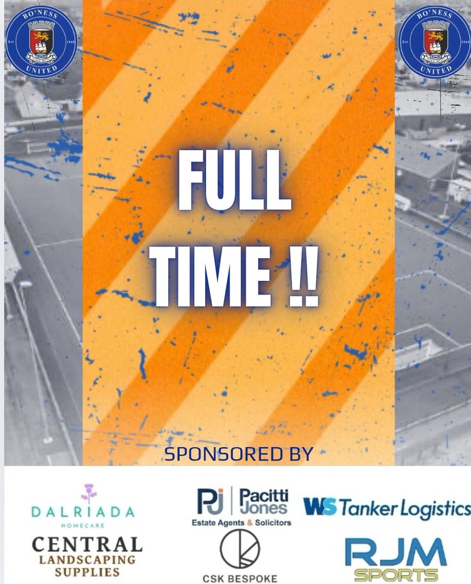 Bo'ness United 20's tweet media