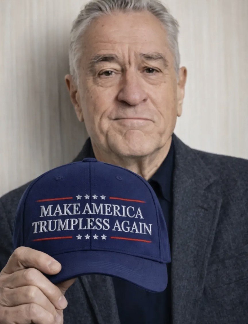 Damaan4u33's tweet image. Do you support Robert De Niro's efforts to help make America Trumpless again?  Yes 👍 or No? 👎