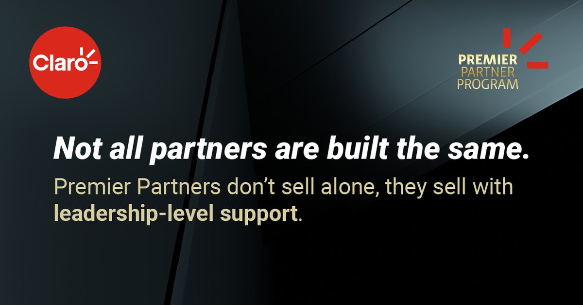 For MSPs who operate on a different level 👀 Premier Partners do not sell alone! They operate with direct and exclusive access to executive and product leadership.

Through elevated strategic support, Premier Partners navigate complex opportunities with confidence &amp; close smarter