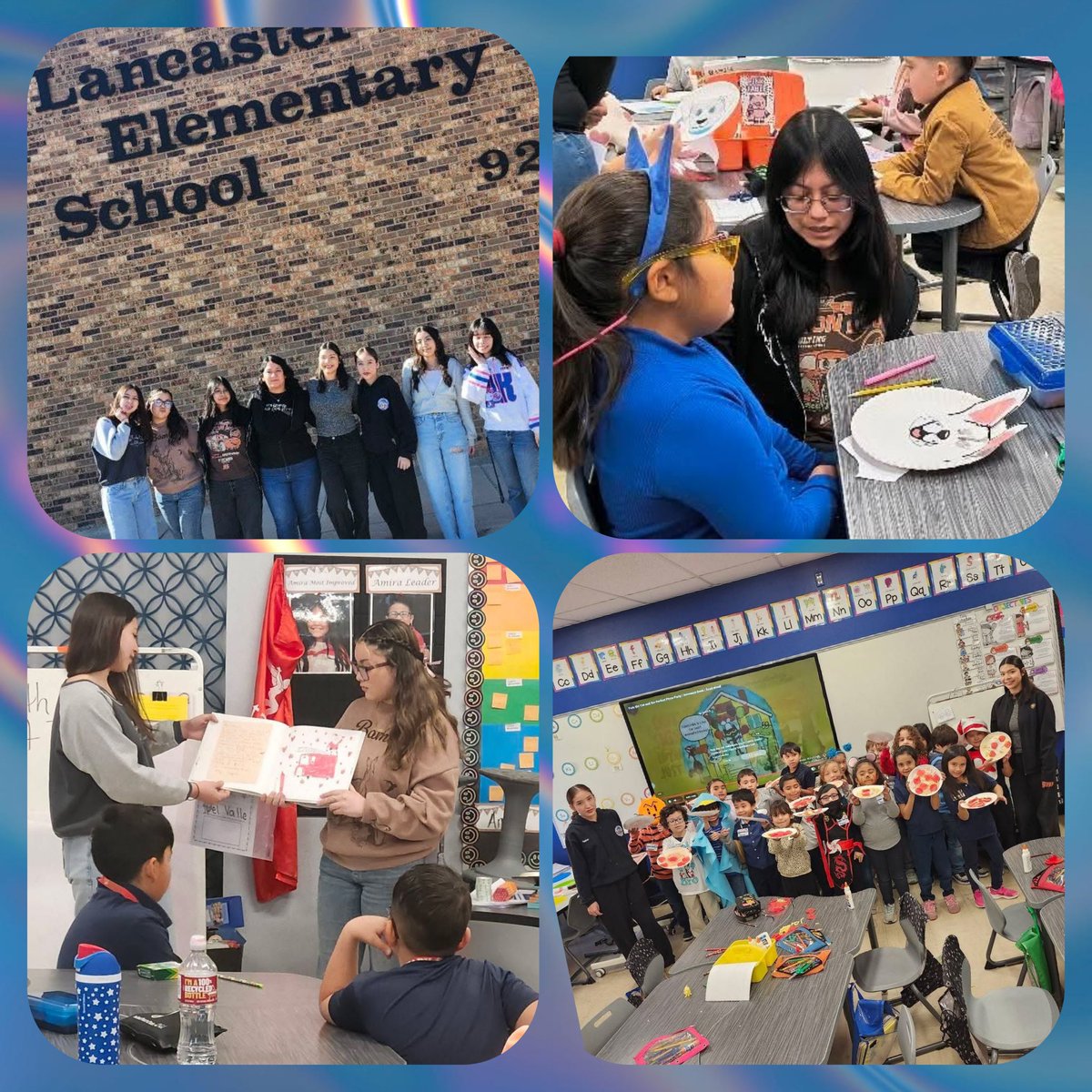 Del Valle High School Library tweet media