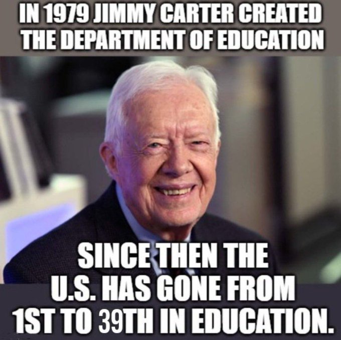 <a href="/StandUpForTrmp/">Stand Up For Trump</a> Good.  He should eliminate it completely. 
We were just fine before the DOE was created