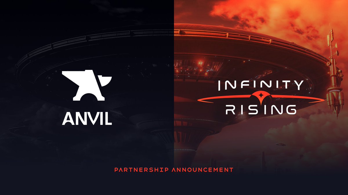 We are announcing a strategic partnership with <a href="/AnvilDevAgency/">Anvil Dev Agency, Inc.</a> .
Together with Infinity Rising, the focus is simple.
Player first systems. Invisible blockchain. Ownership that feels natural.

Read the full announcement here
infinityrising.com/blog/infinity-…