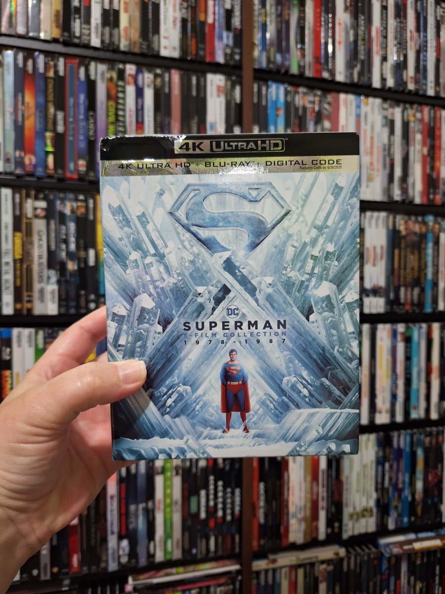 Rowdy8Nation's tweet image. Now Watching! First Time Watch! Superman 3! #superman3 #4kboxset #movienight #mypick #fyp