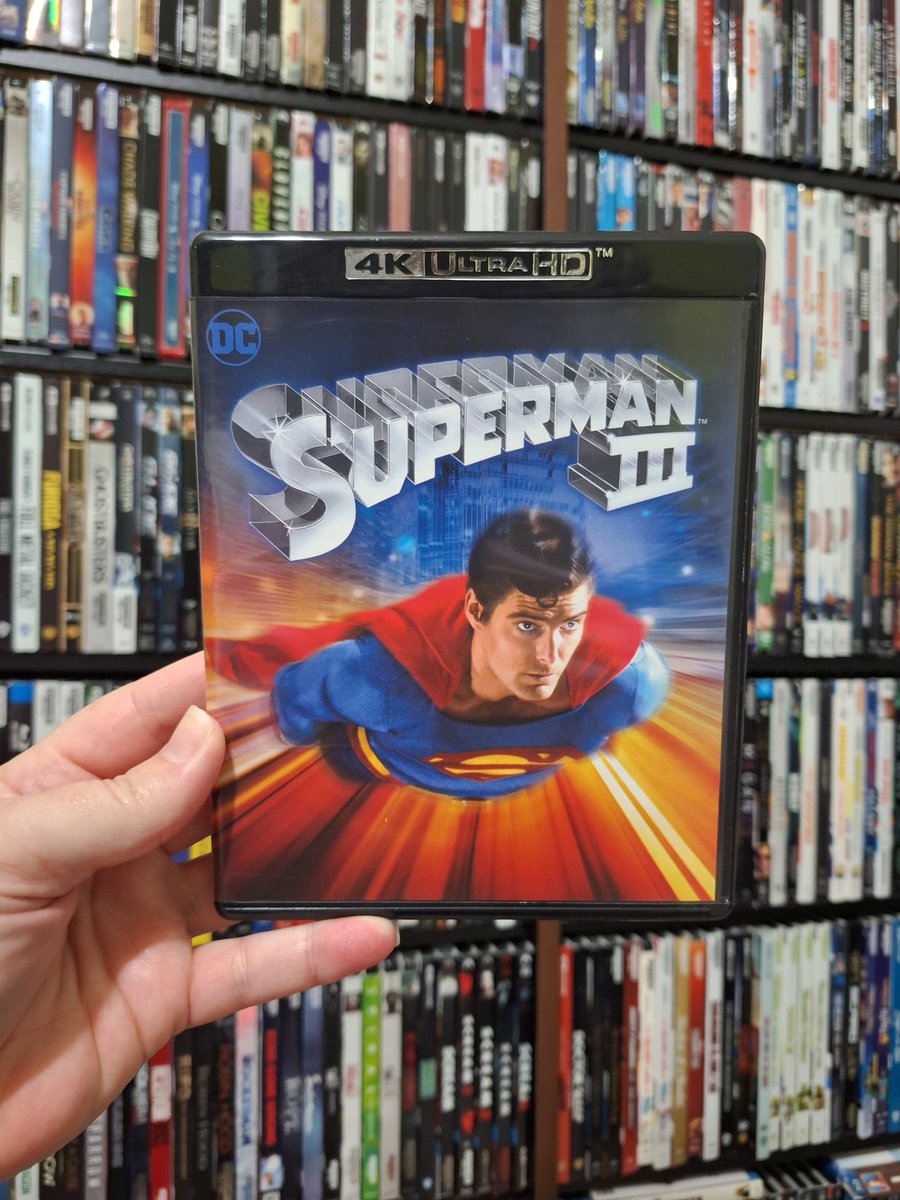 Rowdy8Nation's tweet image. Now Watching! First Time Watch! Superman 3! #superman3 #4kboxset #movienight #mypick #fyp