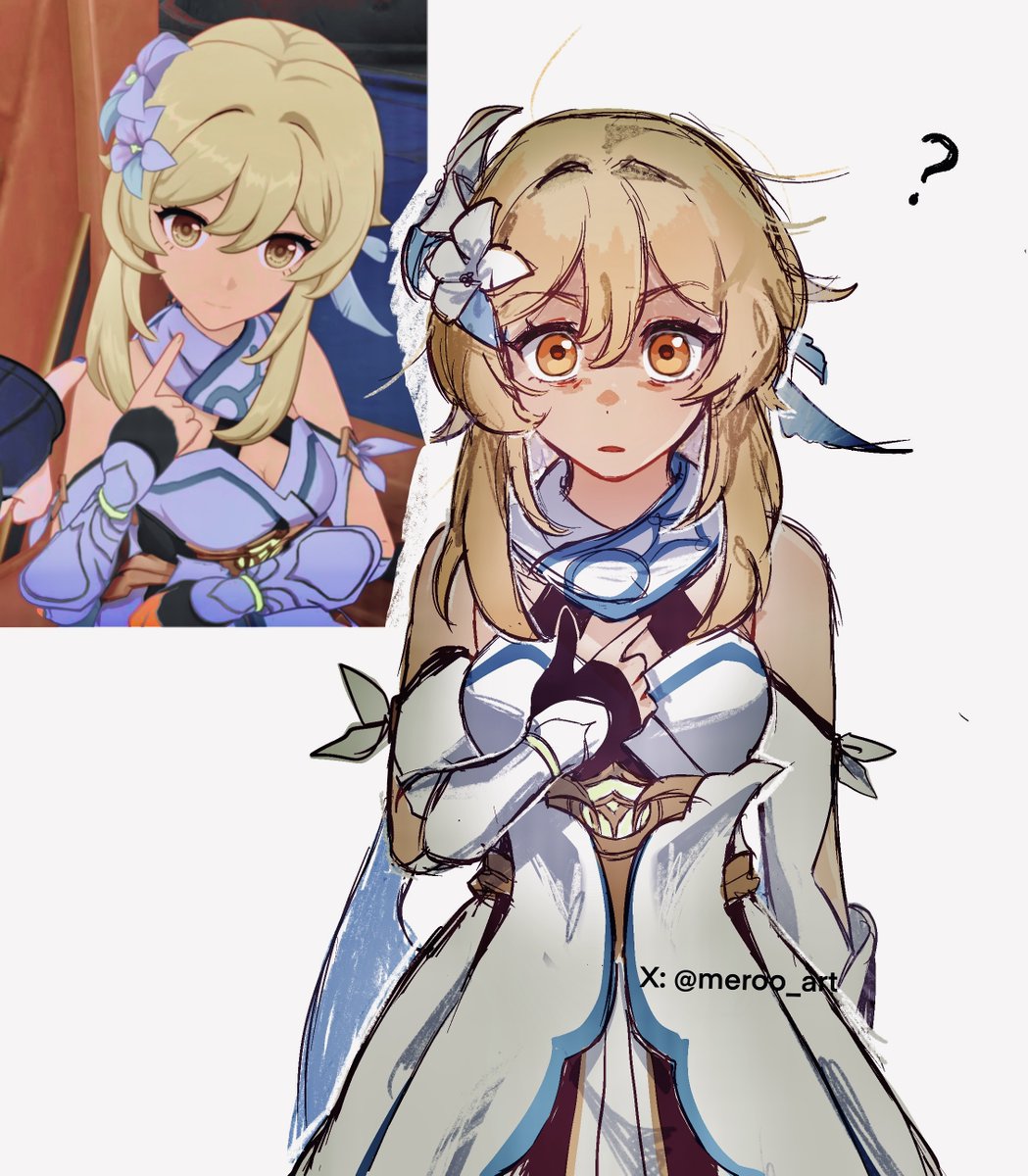 meroo_art's tweet image. She deserves her own collection
#Lumine #GenshinImpact