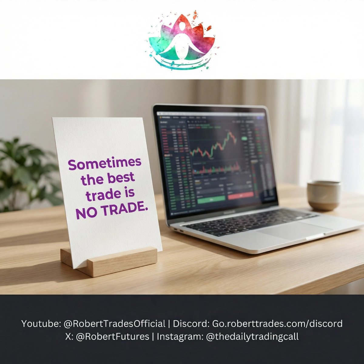 robertfutures's tweet image. Sometimes the best trade is NO TRADE.

#SelectiveTrading #TradingDiscipline #Patience #FuturesTrading #DayTrader #TradingWisdom $NQ $ES $GC