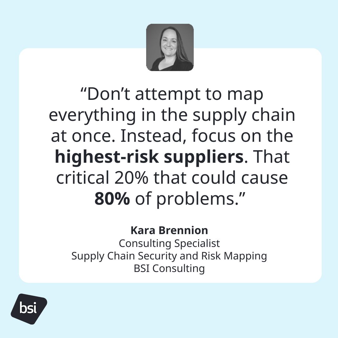 BSI Supply Chain tweet media