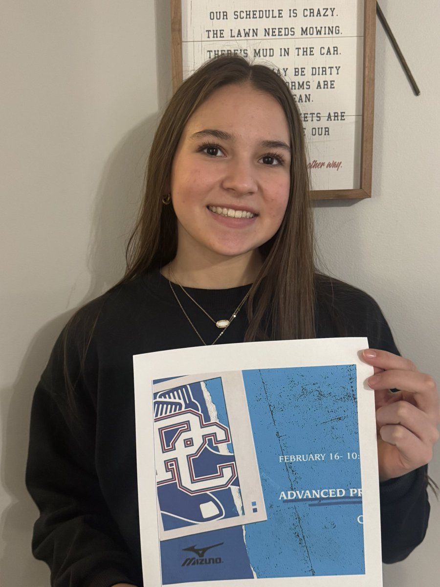 Thank you <a href="/BlueHoseSB/">PCSB</a> for the invite to the Advanced Prospects Pitching Clinic. Looking forward to attending some camps in the future. Until then I will continue to work hard with <a href="/IowaUnitedSB/">Iowa United Softball</a>! Excited for our upcoming 16O <a href="/PG_Softball/">Perfect Game Softball</a> in the Dome! 
<a href="/ExtraInningSB/">EXTRA INNING SOFTBALL</a> <a href="/PG_Scouting/">Perfect Game Scout</a>