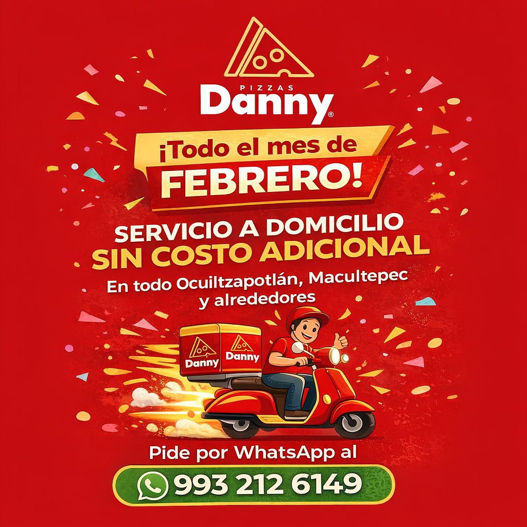 ¡SORPRESA! 💘🎉 Servicio a domicilio sin costo adicional todo el mes de FEBRERO #MesDelAmorYLaAmistad
