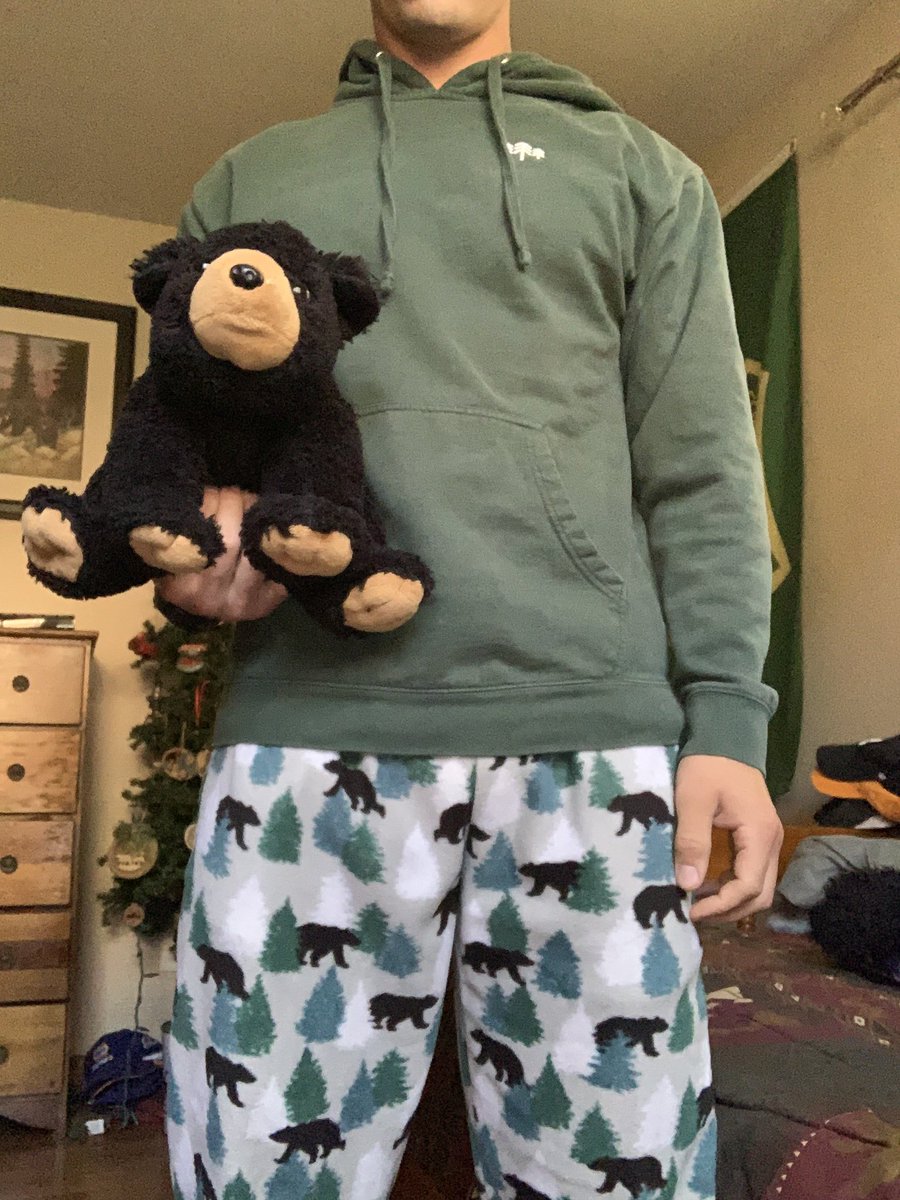 Ready for bedtime! 🐻