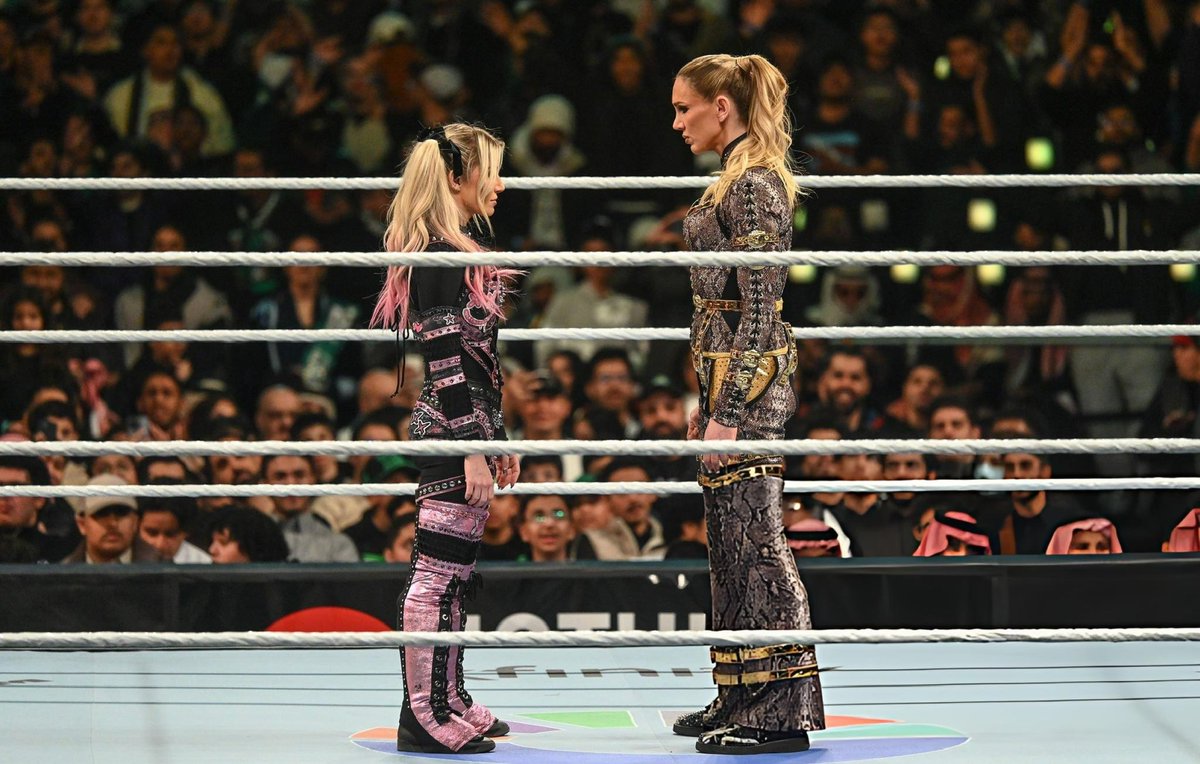 𝓕𝓵𝓪𝓲𝓻 first forever. 🜲 NOT @MsCharlotteWWE tweet media