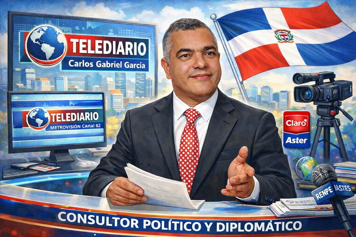 El consultor político y diplomático, Carlos Gabriel GarcÍa, comprometido con los mejores principios y valores de nuestra democracia.