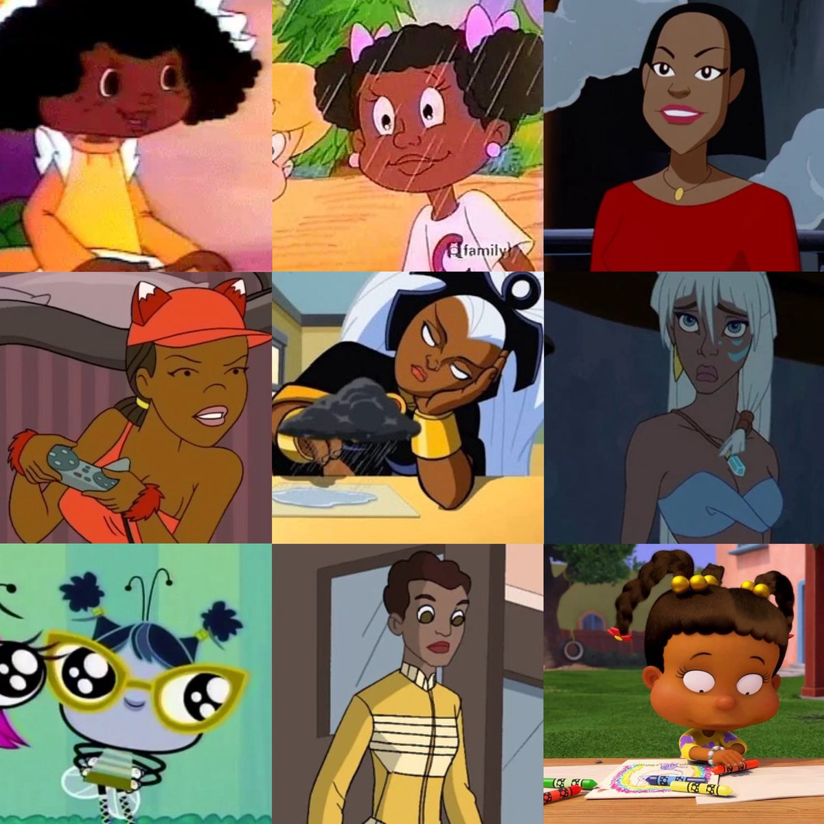 filmsbratz's tweet photo. — appreciation to the legendary actress &amp; singer: miss cree summer &amp; the animated black girls that she voiced throughout her career &amp; we’ve grown to love. 👧🏾🌷🪉 our childhood queen who raised us on that iconic voice alone. https://t.co/volkqWniIm