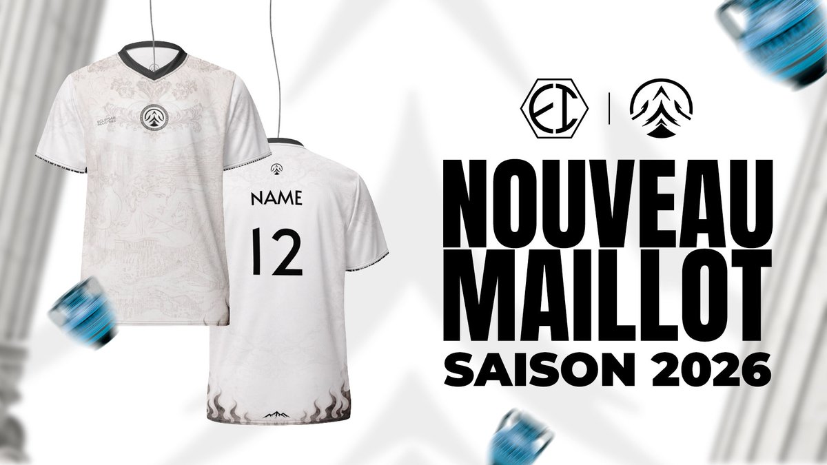 🏛️ Nous sommes fiers de vous présentez notre nouveau maillot 2026 !

pensé pour des héros… et digne des légendes grecques.⚡

#RISEWITHOLYMPE