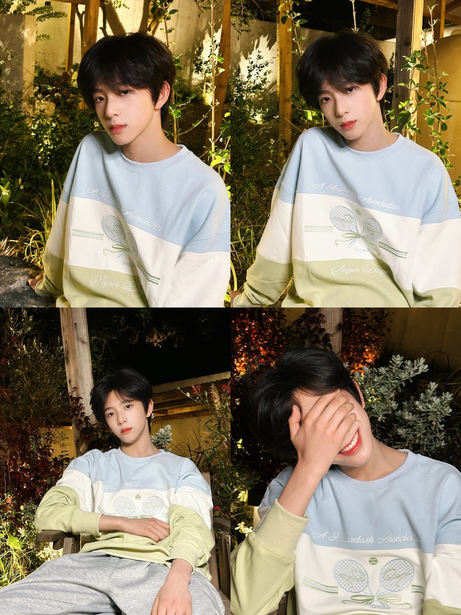Chenjunming517's tweet photo. Hahahaha, keeping that cool pose for three seconds in the garden at night! 😎

「2026.2.6 Weibo Update」
#chenjunming #陈浚铭 #tffamily #TFFamily #fypviraltwitter https://t.co/dVwG2dbCYX