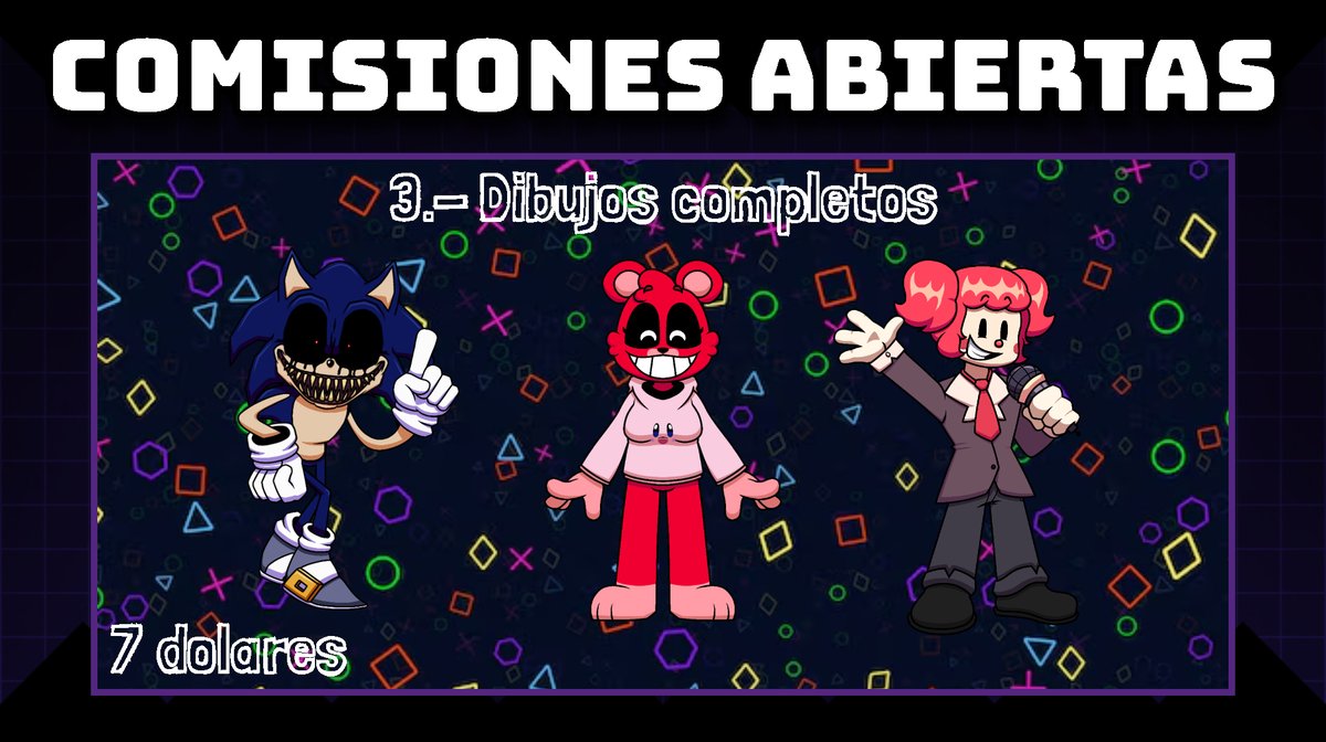 Comisiones abiertas!

Estuve pensado bastante si hacer esto o no, pero lo veo necesario actualmente. Si te gusta mi estilo artístico, háblame por discord, asique que esperas para pedir tus dibujos?

#comisionesabiertas #opencommissions #opencommission
