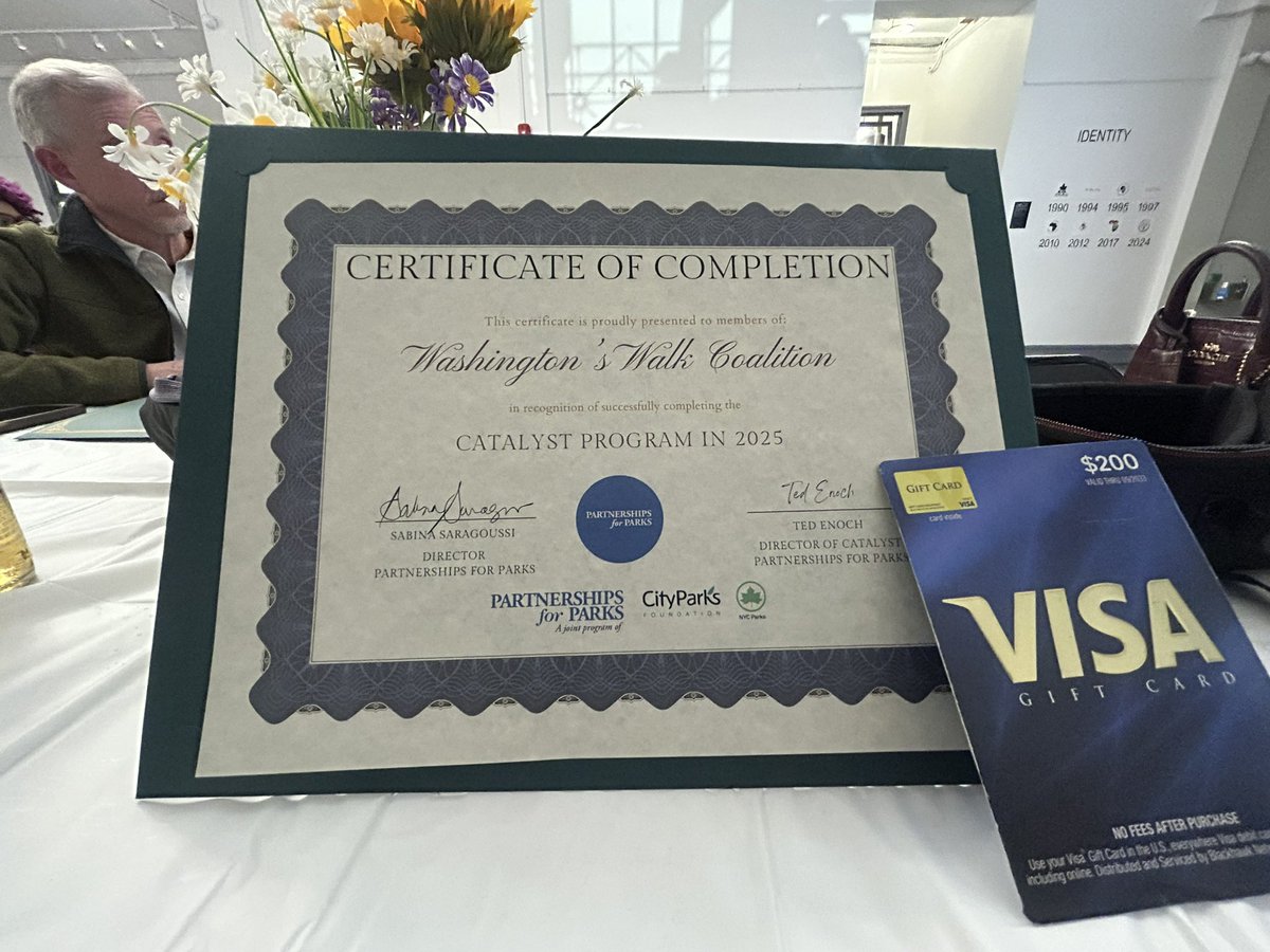 ibarrow1718's tweet photo. The momentum is building! Today @washingtonswalk wrapped up the 2025 @partnershipsforparks catalyst program with outstanding organizations. We're grateful for the recognition, but most importantly, we're committed to uplifting our neighborhoods. #WashingtonsWalkCoalition #Theory9 https://t.co/AP8Fs8VN1U