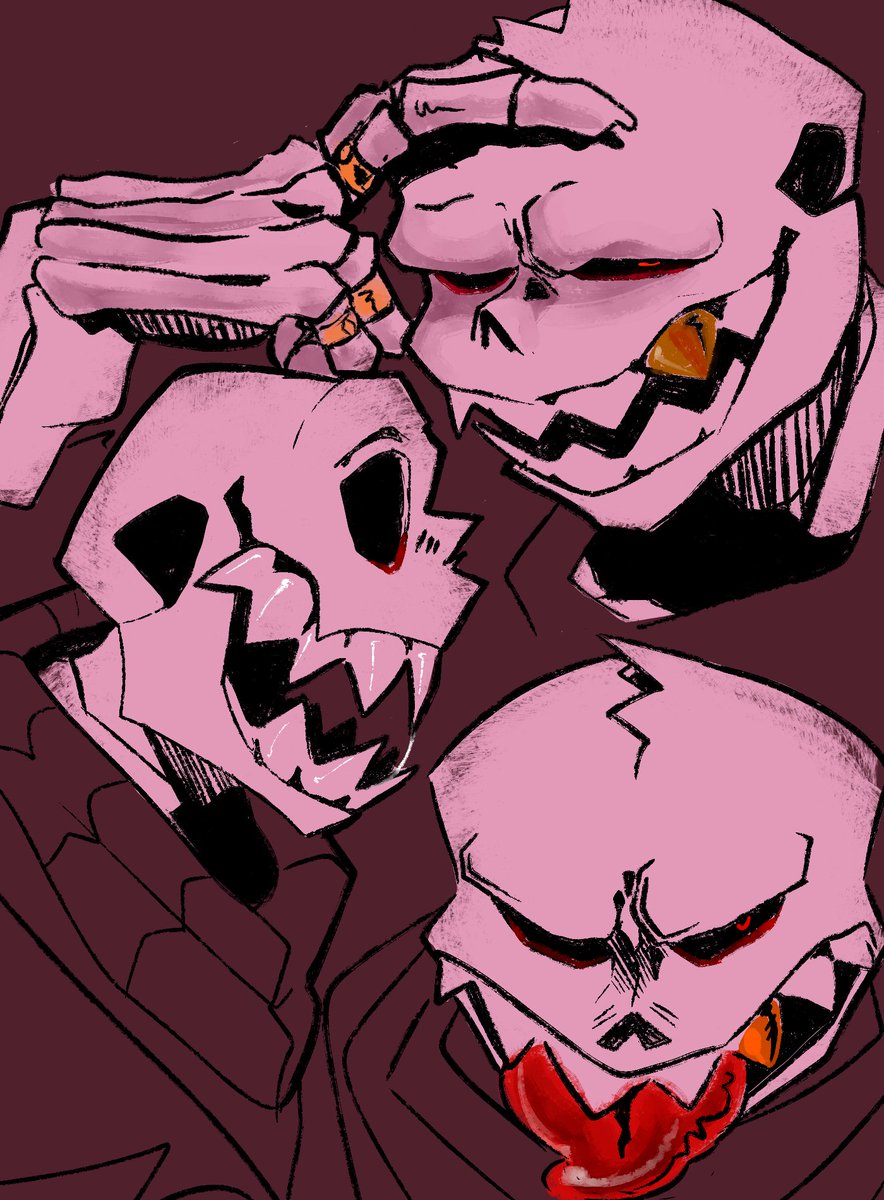 Dumplingdiapers's tweet photo. Fell face studies 

#underfell
#fellsans #underfellsans https://t.co/iXJWsuAaY8
