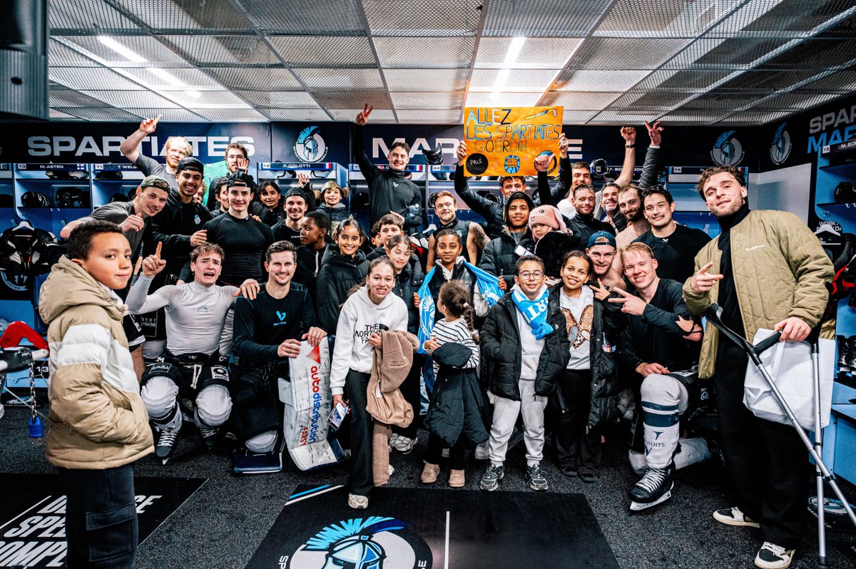QUALIFIÉS ✅

Pour la troisième fois en trois saison dans l’élite, nos Spartiates se qualifient en playoffs. 

L’objectif est atteint, 7 matchs avant la fin de la saison régulière, plus tôt que sur nos deux premières années. 

Avec 63 points au compteur, ils ne leur manque plus