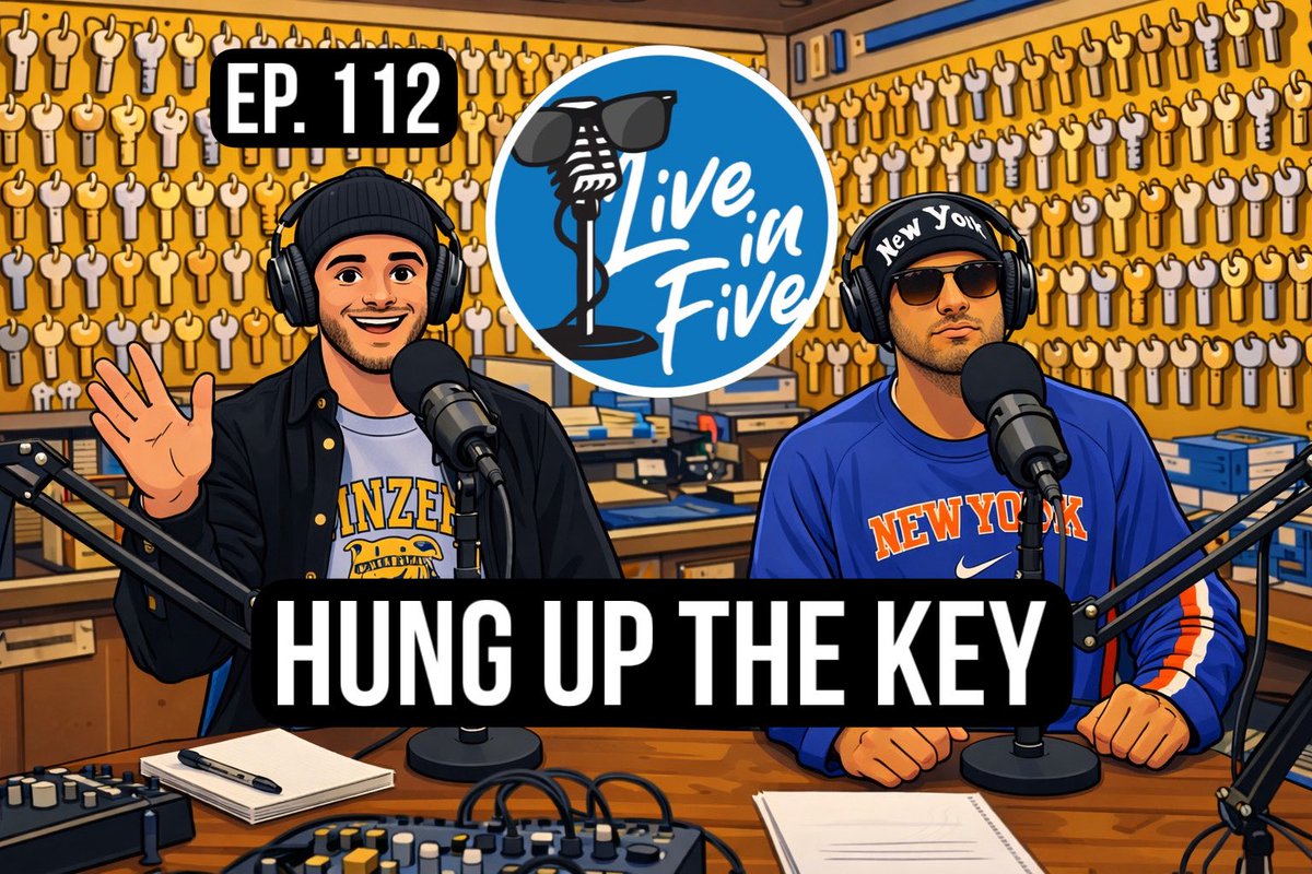 Live in Five tweet media