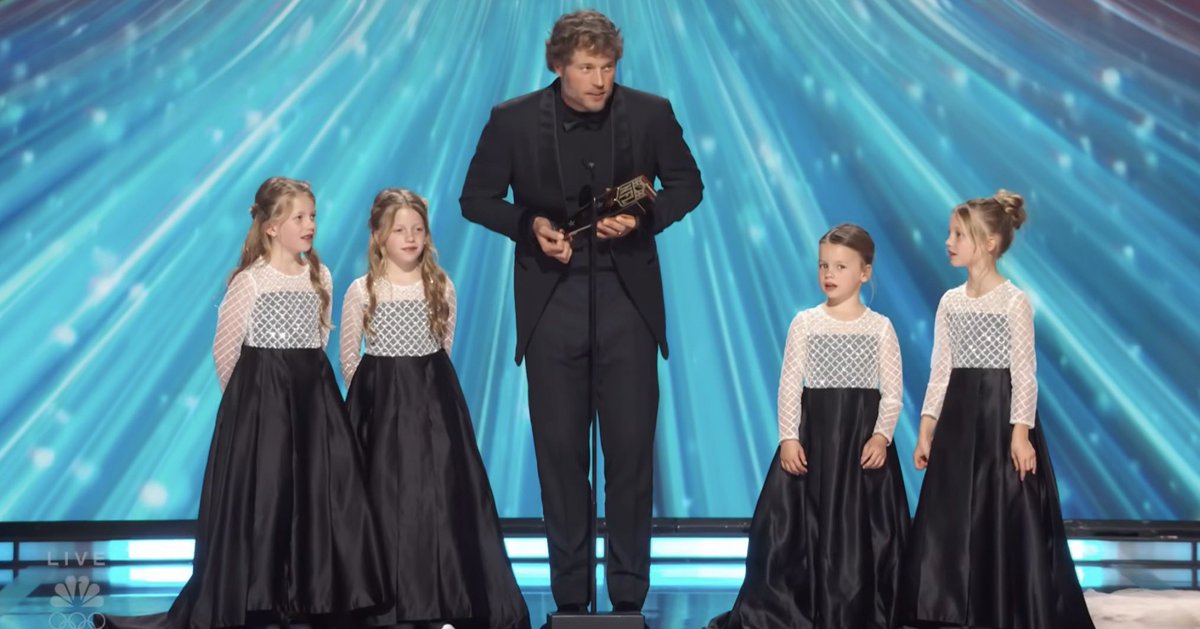 This is a blessed man and it has nothing to do with the trophy