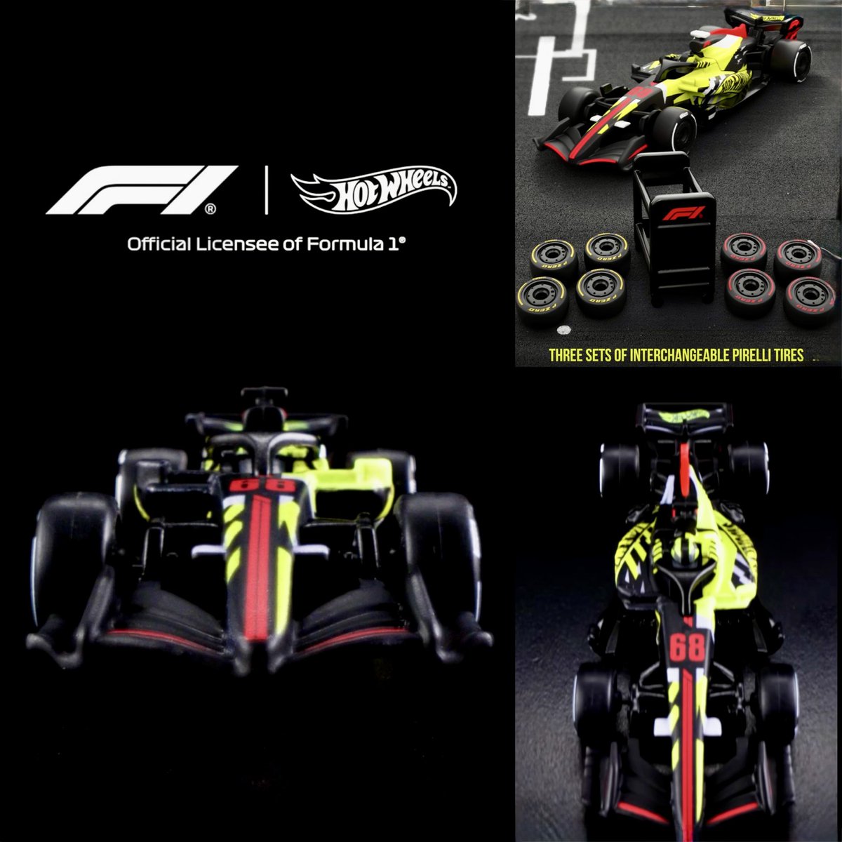 Hot Wheels fans, it’s here! Mattel have officially revealed their new Formula 1 collab with this 1:64 scale piece ~ comes with 3 sets of interchangeable tires!

Dropping 2/10

#HotWheels #Formula1 #Mattel #F1 #FunkoPOPNews